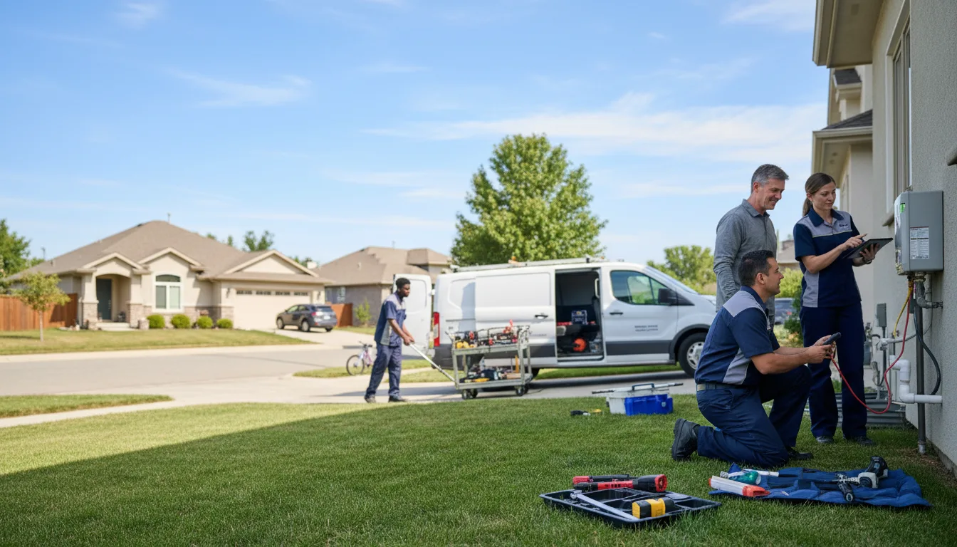 Tankless water heater service in Towanda, PA